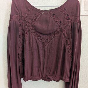 Free people boho top size medium